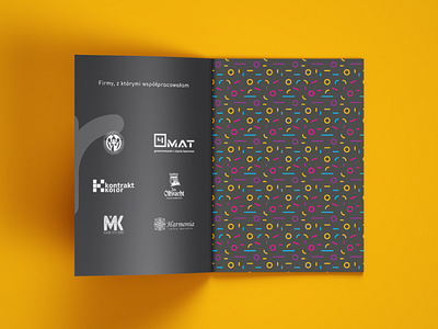 Portfolio Catalogue adobe blue brand brand identity catalogue colors design designer grafitova graphic designer logo logotyp pattern pink polish designer portfolio purple typography wacom yellow