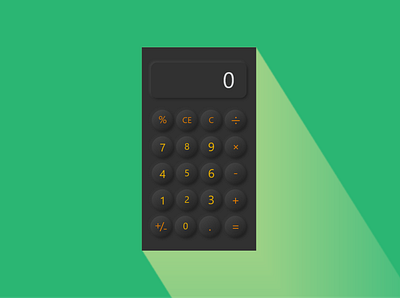 Design challenge - Calculator adobe xd calculator ui design challenge