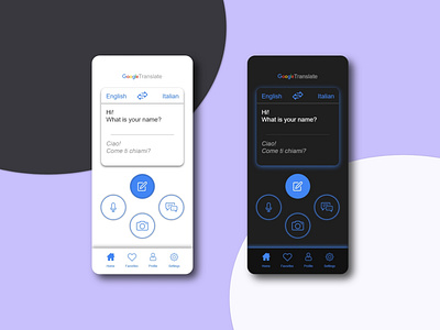 Google Translate redesign