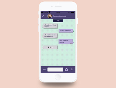 Daily UI Challenge #013 - Direct Messaging daily ui dailyui design direct messaging ui