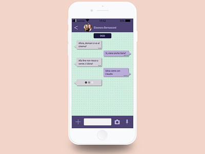 Daily UI Challenge #013 - Direct Messaging