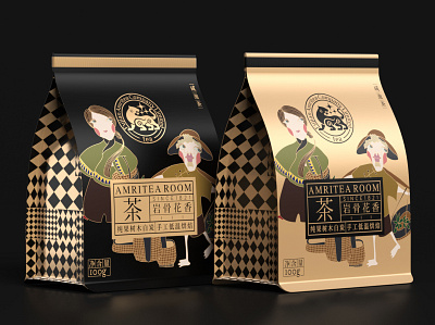 Enchant the Chinese Tea Brand with Global Influence package design tea packaging