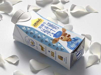 A New Standard for Upstarts package design 牛奶 食品