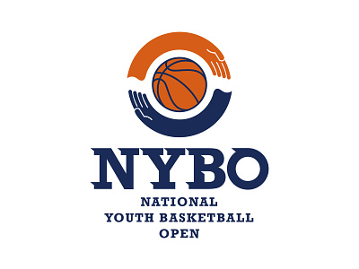 National Youth Basketball Open (NYBO) basketball basketball logo event logo physical education
