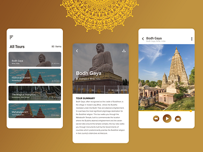 XTOLIndia app design hybrid app reactnative synclovis tour guide ui ux