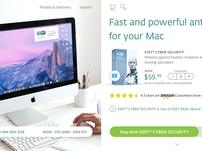 Product page redesign