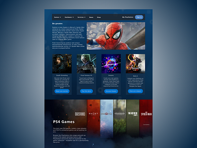 Sony PlayStation - redesign concept