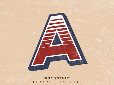 retro typography