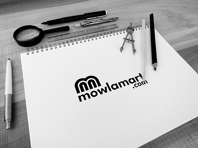 mowlamart.com a logo for upcoming e-commerce site! branding branding agency branding and identity branding design business logo clean design flat identity logo logo design logodesign logotype minimal