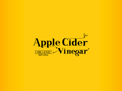 Apple cider Vinegar Logo Redesign