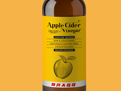 Apple Cider Vinegar label design by tribe_x