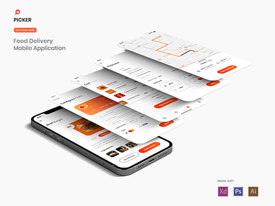 Food Delivery Mobile App Design