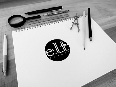 e.l.f  beauty brand logo