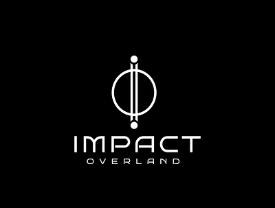 impact overland logo by creative_hive00 branding business logo business logo design clean identity illustrator logo logo a day logoclub logodesign logotype typography