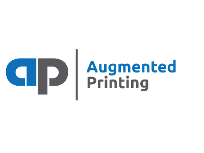 AP Augmented Printing logo branding design graphic design icon logo logo design logotype typography ui vector