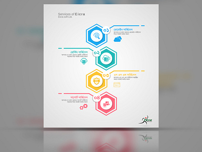 Info-graphic Design for a Domain Hosting Company Eicra Soft Ltd. ads design alok biswas design bangla design bangladesh banner ads banner design best graphic design corporate design domain eicra soft ltd hosting illustration infographic