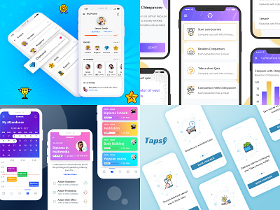 Have a look at our Top4Shots from 2018 2018 trends creative design desiginspiration design design agency gamification rewards taxi app top 4 top 10