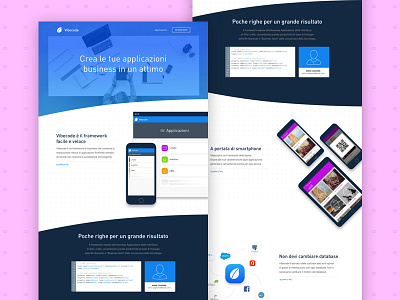 Vibecode – Homepage design framework layout software