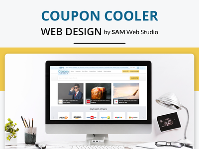 Logo Design + Website Design For CouponCooler