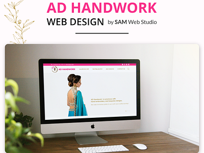 Website Design + Web Development For Ad HandWork