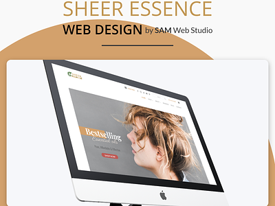 Website Design + Web Development For Shree Essence branding design illustration web design ideas web development webdesign website website concept website design website design and development website development
