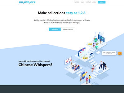 Website Design + Website Development For Numberz