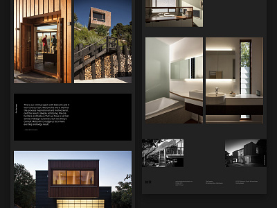 Malcolm Taylor & Associates architecture case study 2 architect architecture auckland black dark minimal new zealand portfolio responsive web