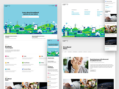 Broadband Map responsive redesign