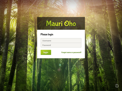 Mauri Oho login app education kids language learning maori nikau palm student web