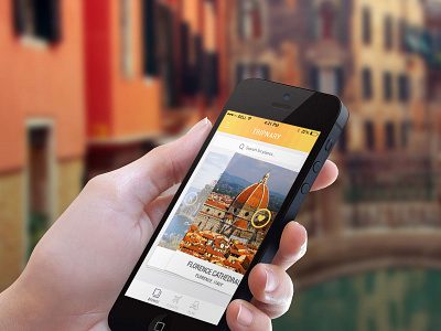 Tripnary launches in App Store app card ios mobile orange plan stack swip travel trip yellow