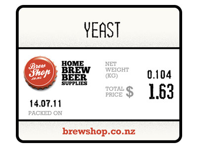 Brewshop Scale Label label price print weight