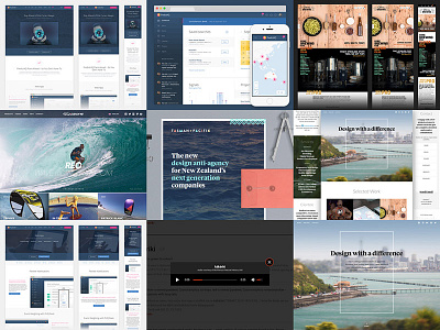 Best 9 of 2015 2015 best best9 interaction interface popular responsive shots web