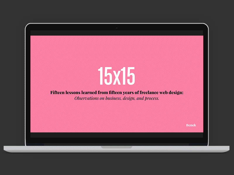 15x15 Gather the seizure inducing preview by Benek Lisefski on Dribbble