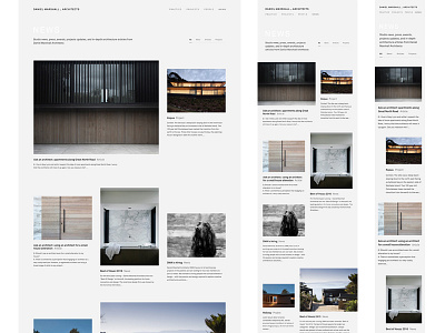 DMA news index responsive architect architecture auckland blog grid image layout minimal new zealand responsive web