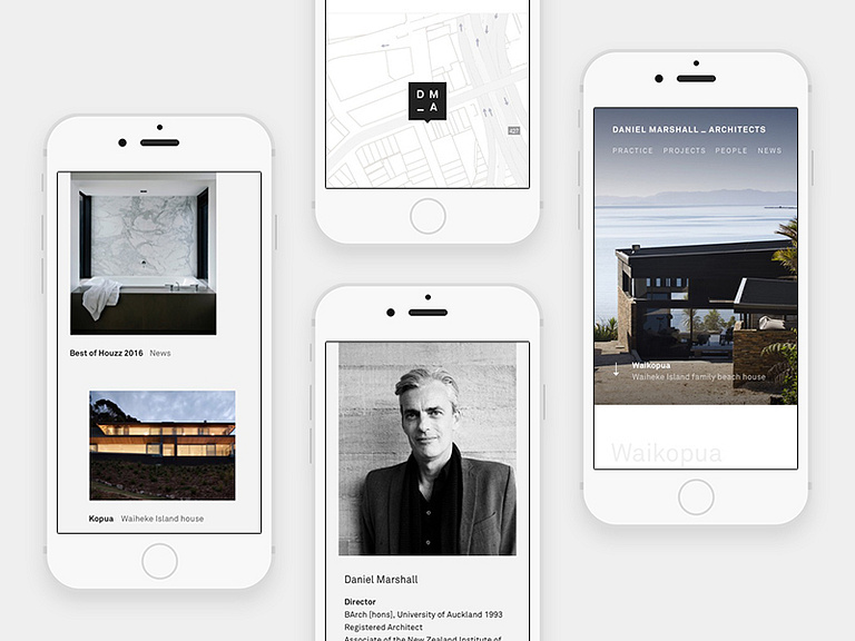 Dma Mobile Website By Benek Lisefski On Dribbble