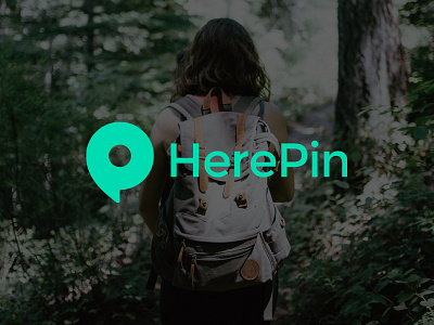 HerePin Branding + Video adventure app branding local logo meet social travel traveller tribe web