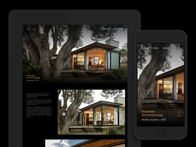 Megan Edwards Architects Responsive Ii By Benek Lisefski On Dribbble