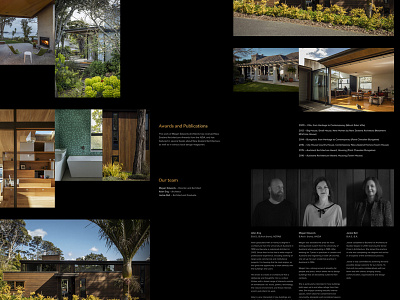 Megan Edwards Architects about page architect architecture auckland black broken grid contemporary grid minimal new zealand photo portfolio responsive