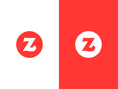 Zepper Icon ai brand branding chat conversational funky icon logo new zealand red type web app