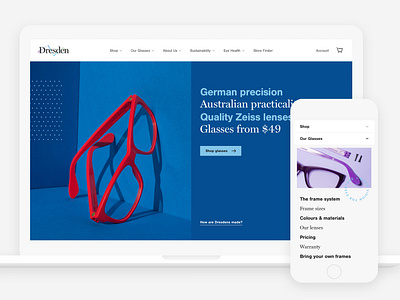 Dresden Responsive Ecommerce Design