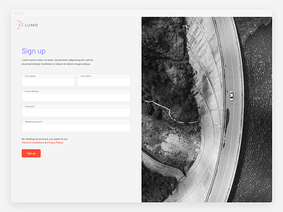 Lumo sign up