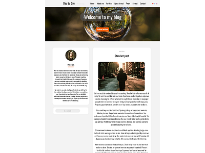 Blog page design design figma landing