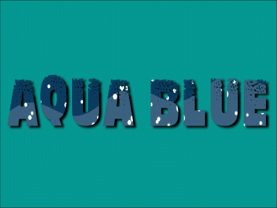 Aqua Blue after effects logo motion design motion graphics