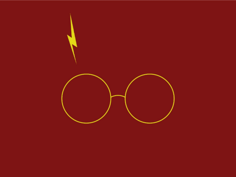 Harry Potter Flat design by Andrew D.K. on Dribbble