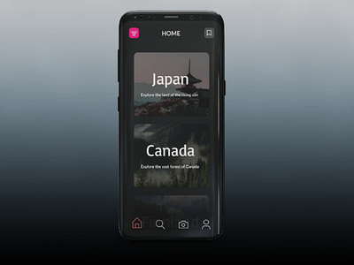 Travel app design app design figma ui ux