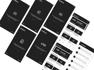 Confiance - Seguro Auto app appdesign minimalist mobile ui uidesign