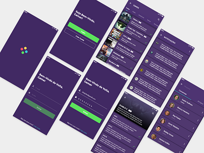 Gameon - App app appdesign design mobile uidesign ux ux design