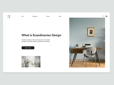 Scandinavian Design design minimal scandinavian ui web webdesign