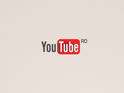 Youtube Evolution Concept concept design evolution flat logo ro social typo youtube