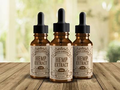 Hemp Extract Label bottle label cbd oil label hemp label illustrater label label design label mockup oil label package design packaging design photoshop print materials product design